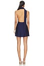 view 4 of 5 Amaya Mini Dress in Indigo