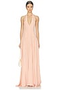 view 1 of 4 ROBE MAXI ASTRID in Pink Blush