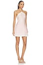 view 2 of 3 Oliver Mini Dress in Baby Pink Shell Print