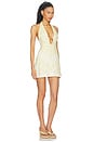 view 2 of 3 MINIVESTIDO RAE in Mustard Mosaic Print