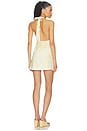 view 3 of 3 MINIVESTIDO RAE in Mustard Mosaic Print