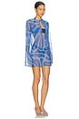 view 2 of 3 MINIVESTIDO CATHERINE in Indigo Print