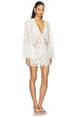 view 2 of 4 MINIVESTIDO TIPO CHAL KELLY  in Cream