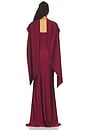 view 5 of 4 VESTIDO MAXI CON PAÑUELO BELLA  in Red Wine