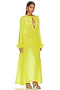 view 2 of 3 ROBE MAXI ODELL in Yellow