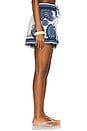 view 3 of 6 Lenny Short Pants in Blue Print