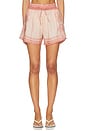 view 1 of 6 Carly Shorts in Pink Shell Print