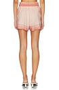 view 4 of 6 Carly Shorts in Pink Shell Print