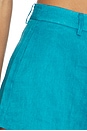 view 6 of 6 Stella Shorts in Blue Teal