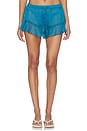 view 2 of 7 Shay Short Pants in Blue Teal