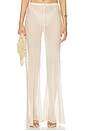 view 1 of 6 PANTALON LARGE KAIRO in Champagne