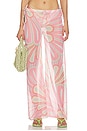 view 1 of 6 Caila Pants in Pink Flower Pant