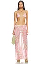 view 5 of 6 Caila Pants in Pink Flower Pant