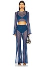 view 5 of 6 Kairo Pants in Blue Opal