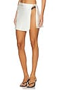 view 2 of 6 Thalia Mini Skirt in Cream