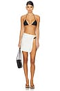 view 5 of 6 Thalia Mini Skirt in Cream