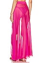 view 3 of 4 Alaia Maxi Slit Skirt in Pink