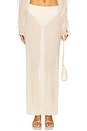 view 1 of 6 Thora Maxi Skirt in Macademia