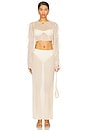 view 5 of 6 Thora Maxi Skirt in Macademia