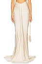 view 1 of 6 Marcella Maxi Skirt in Macademia
