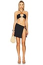view 5 of 6 Mariana Mini Skirt in Black
