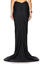 view 4 of 6 Marcella Maxi Skirt in Black