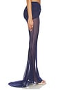 view 3 of 6 FALDA MAXI AMELIE in Indigo