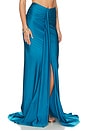 view 2 of 6 FALDA MAXI MARCELLA in Blue Teal
