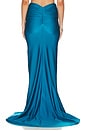 view 4 of 6 FALDA MAXI MARCELLA in Blue Teal