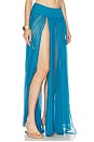 view 2 of 6 JUPE LONGUE MEDOW in Blue Teal