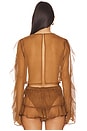 view 3 of 4 Thoma Cropped Shirt in Bronte
