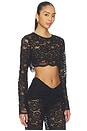 view 2 of 4 x REVOLVE Ella Crop Top in Black