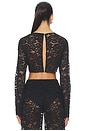 view 3 of 4 x REVOLVE Ella Crop Top in Black