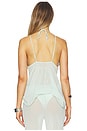 view 3 of 4 TOP BLUSA LILO in Aqua Blue