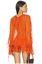 view 3 of 4 BLUSA JEANIE in Jaffa Orange