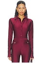 view 1 of 5 Ash Bodysuit in Red Wine