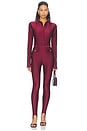 view 6 of 5 Ash Bodysuit in Red Wine