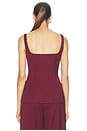 view 4 of 4 Priscilla Top in Red Wine