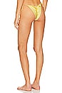 view 3 of 4 Marrisia Bikini Bottom in Yellow Macaron