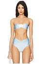 view 1 of 4 Callisto Bikini Top in Baby Blue