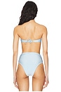 view 3 of 4 Callisto Bikini Top in Baby Blue