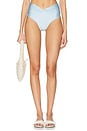 view 1 of 4 Claire Bikini Bottom in Baby Blue
