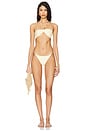 view 4 of 5 Tyro Bikini Bottom in Butter