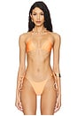 view 1 of 4 Misty Bikini Top in Papaya