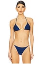 view 1 of 5 Marlin Bikini Top in Blue Opal
