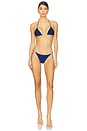view 4 of 5 Tyro Bikini Bottom in Blue Opal