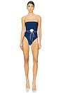 view 1 of 4 Hailey One Piece in Blue Opal