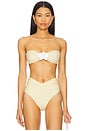 view 1 of 5 Callisto Bikini Top in Butter
