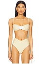 view 2 of 5 Callisto Bikini Top in Butter