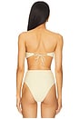 view 4 of 5 Callisto Bikini Top in Butter